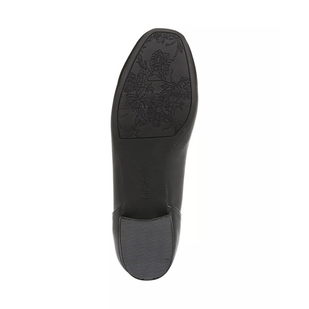 LifeStride Womens Celine Ballerina Block Heel Flats Black Size 9M Defected - Picture 5 of 7